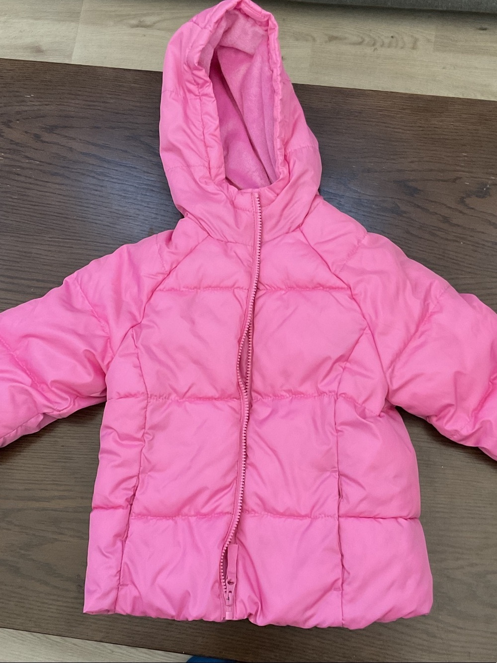 Swiss Tech Bubblegum Pink Quilted Hoodie